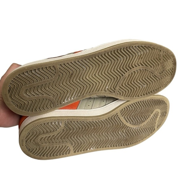 ADDIDAS RARE SUPERSTAR 1 SHELL TOE RED AND ORANGE SNEAKERS SIZE 11.5 - Picture 10 of 13